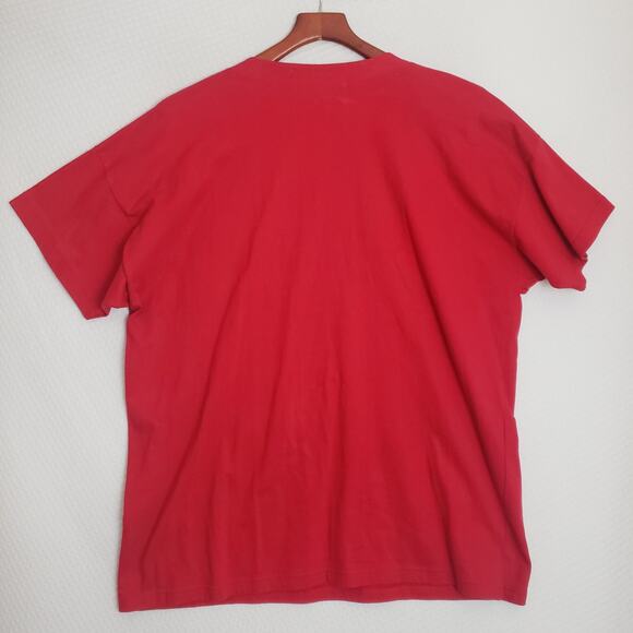 Victoria Jones Woman 1X (ESTIMATED) Cowboy Western Applique Rodeo‎ Red Shirt - Picture 9 of 9